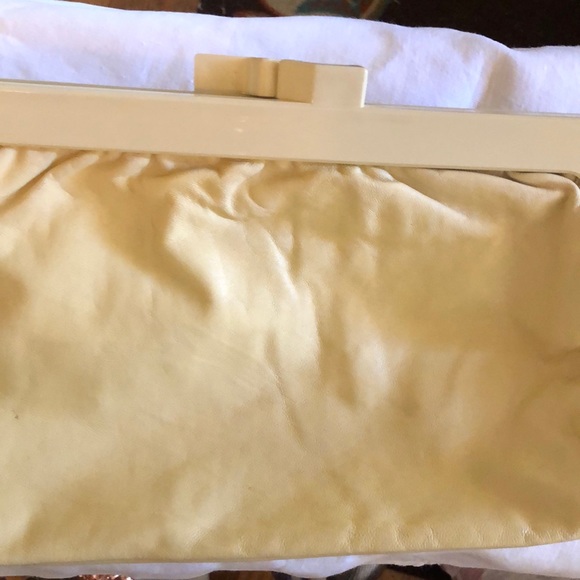 LEATHER CLUTCH BAG from Italy - Picture 3 of 3